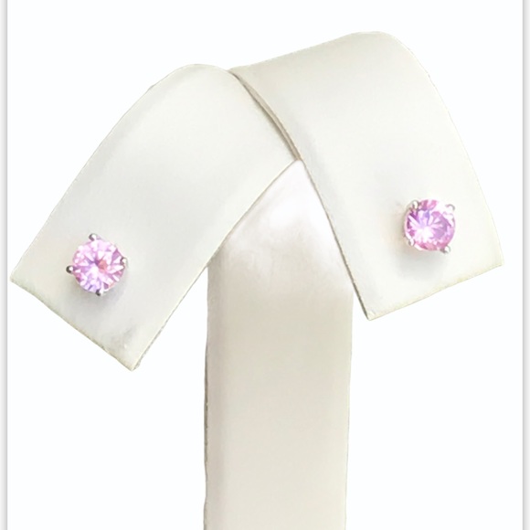 Chuck Clemency 14k Pink Sapphire Stud Earrings - Picture 2 of 14